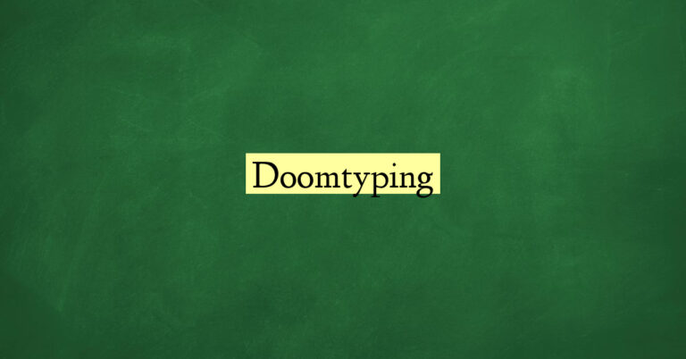 Doomtyping
