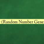 RNG (Random Number Generator)