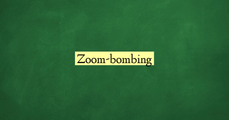 Zoom-bombing