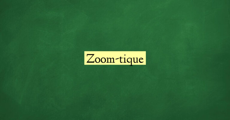 Zoom-tique